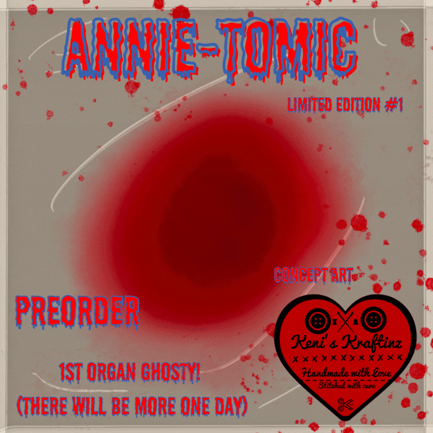 Annie Tomic RARE #1 Heart Ghosty PREORDER