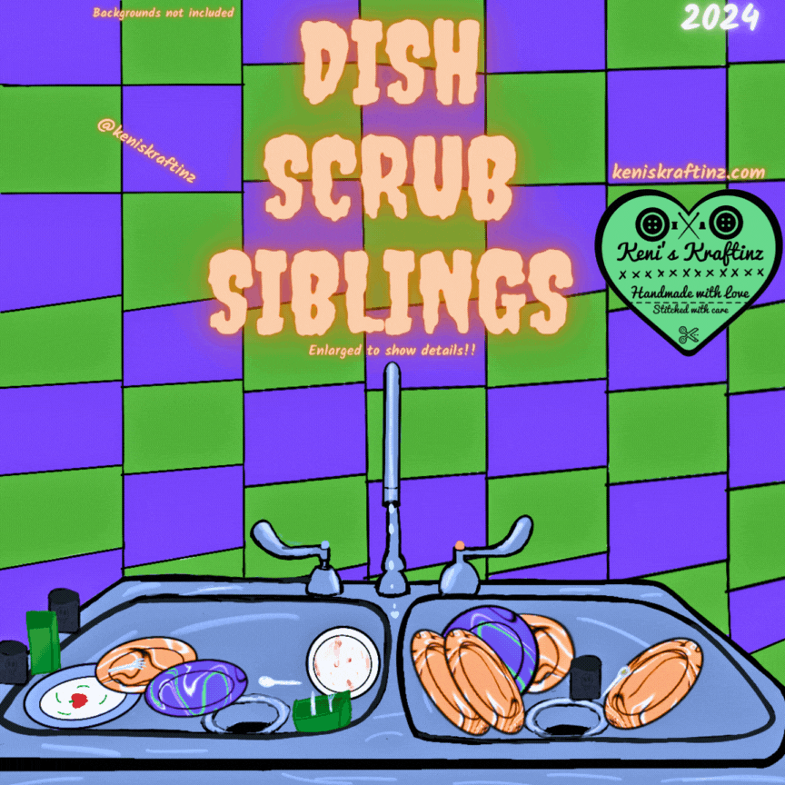 Spring Scrubbin’ Siblings!