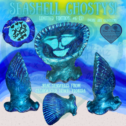 REAL Seashell Ghostys!