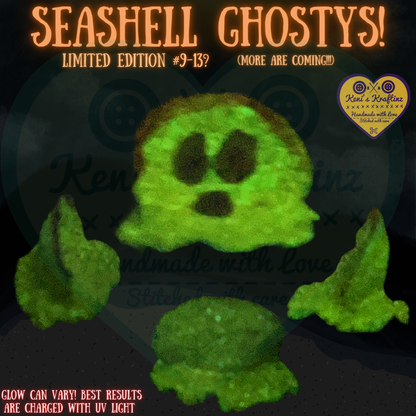 REAL Seashell Ghostys!