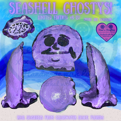 REAL Seashell Ghostys!