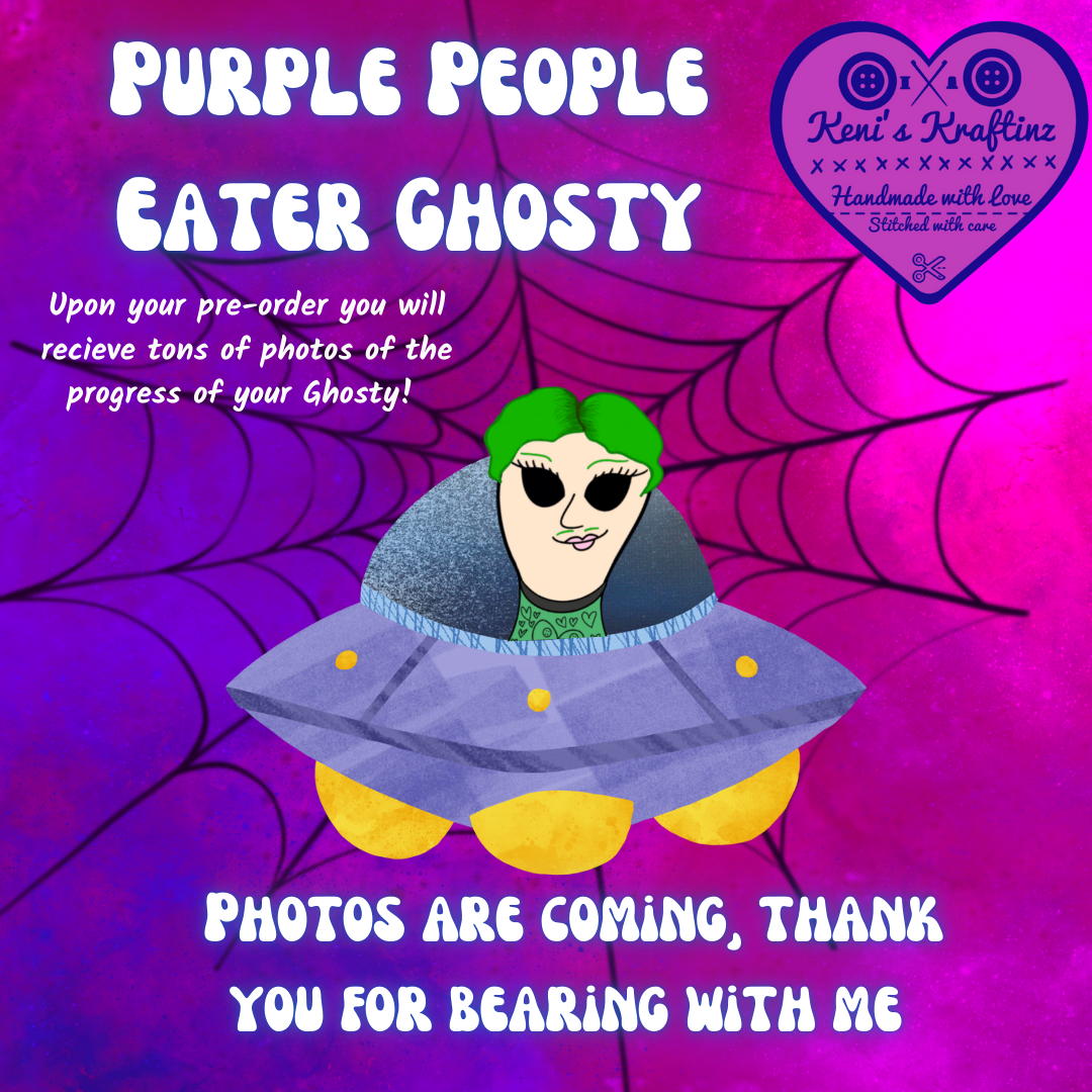 Purple People Eater Ghosty #1 RARE PREORDER