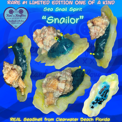 Sea Snail Spirit! RARE #1! Kkraftinz EXCLUSIVE