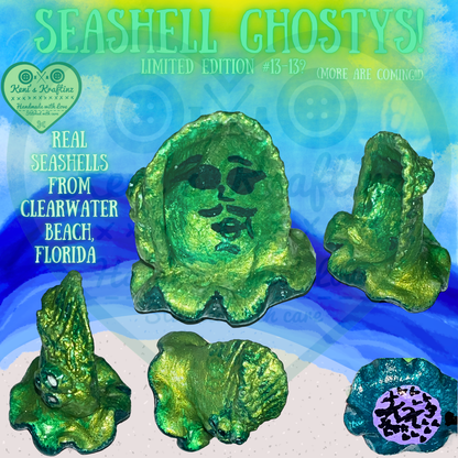 REAL Seashell Ghostys!