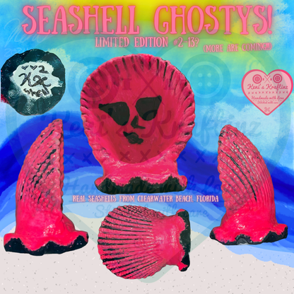 REAL Seashell Ghostys!