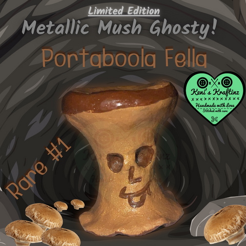 Metallic Mush Ghostys | Portabooa Fella