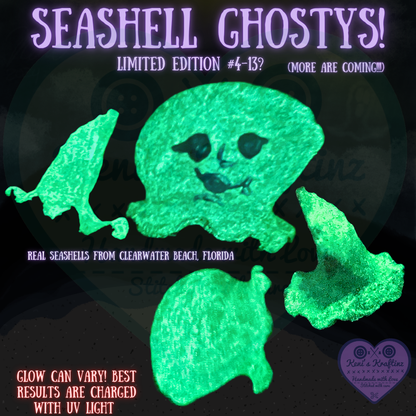 REAL Seashell Ghostys!